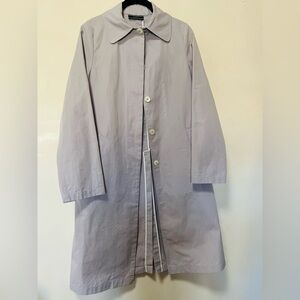Joseph Lavender Cotton Raincoat